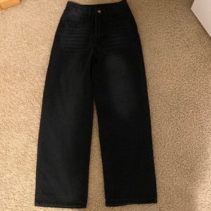 Womens size 00 black jeans